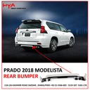 REAR BUMPER EXTENSION PRADO 2018 MODELISTA WHITE 