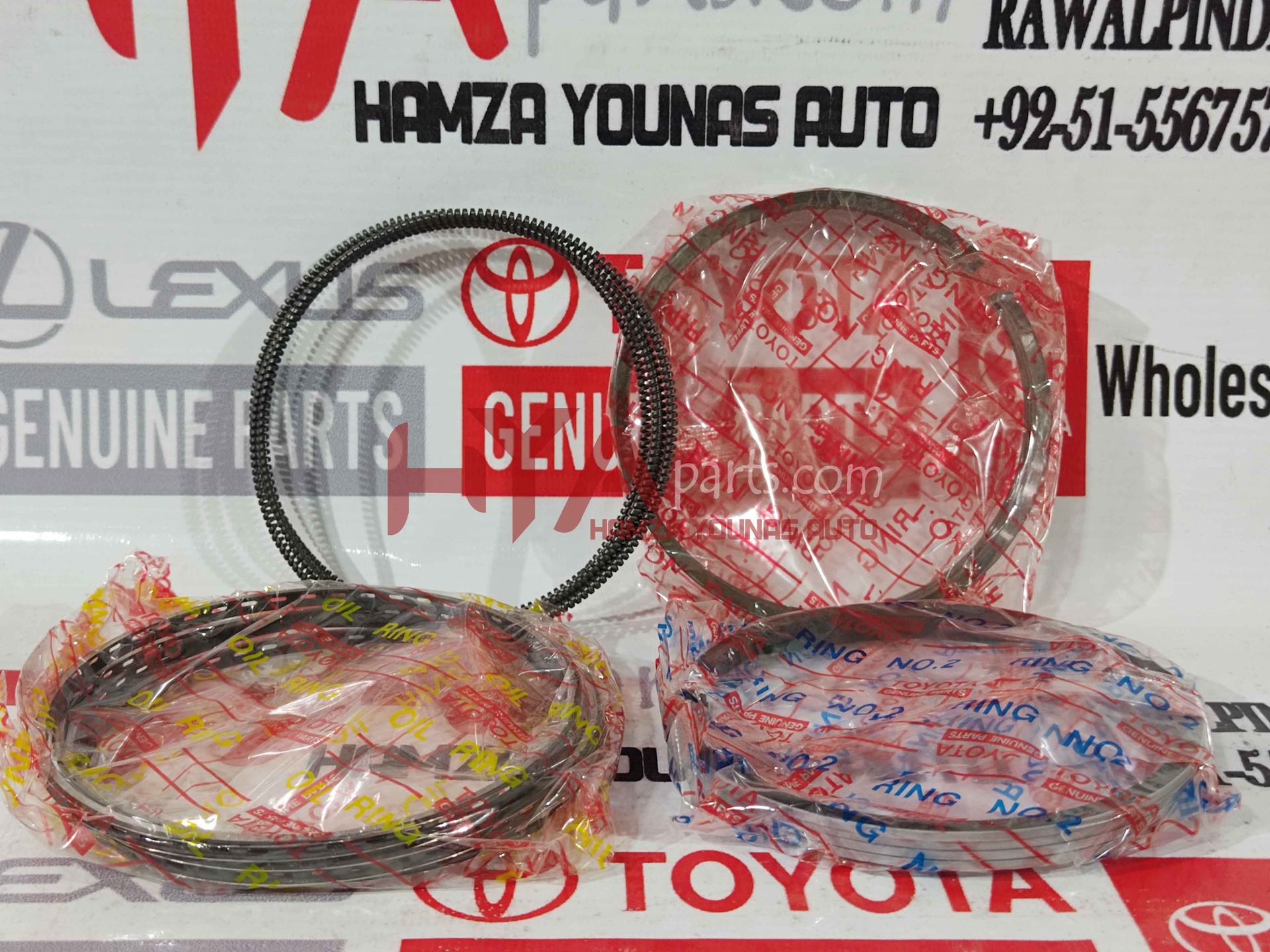[13011-58051] RING SET, PISTON (SIZE : STD) (PISTON RING)