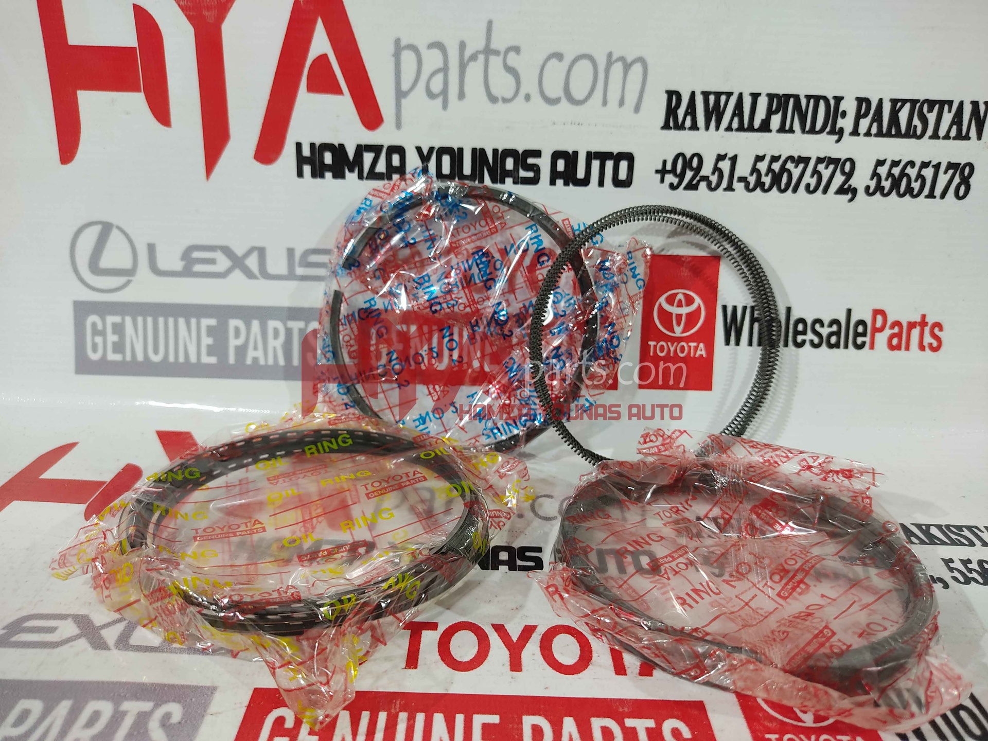 [13011-58090] RING SET, PISTON (SIZE : STD) (PISTON RING)