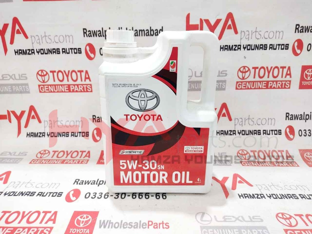TOYOTA MOTOR OIL 5W-30 SN (SYNTHETIC)