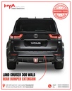 REAR BUMPER EXTENSION LAND CRUISER 300 WALD