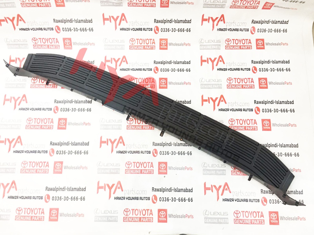 PLATE, REAR BUMPER, NO.1