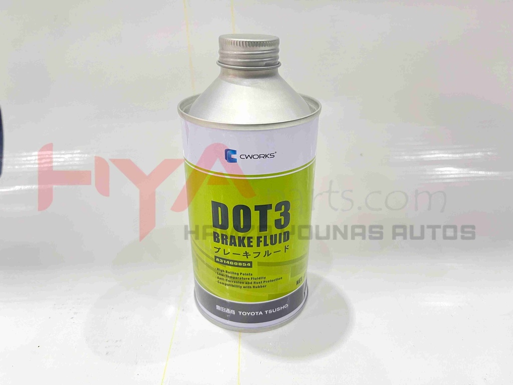 DOT 3 BRAKE FLUID