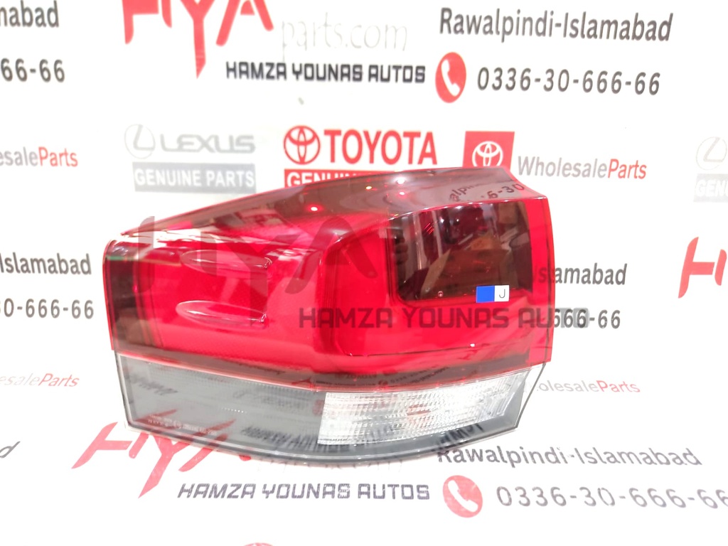 LENS &amp; BODY, REAR COMBINATION LAMP, LH