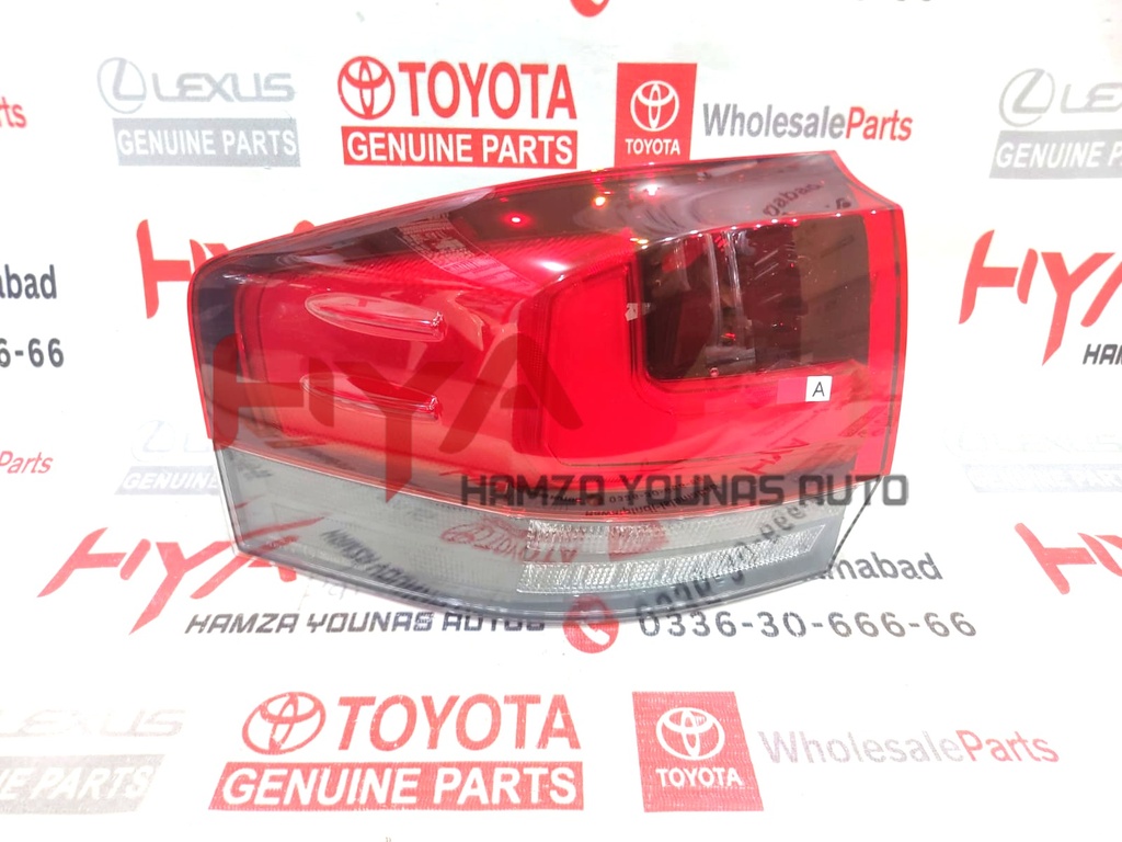 LENS &amp; BODY, REAR COMBINATION LAMP, LH