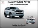 FRONT BUMPER EXTENSION PRADO 2010 MODELISTA BLACK