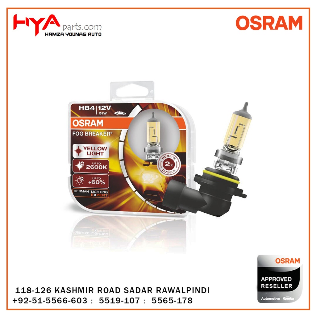 [OSRAM HB4 ALS] HB4 BULB OSRAM BRIGHT YELLOW (9006)