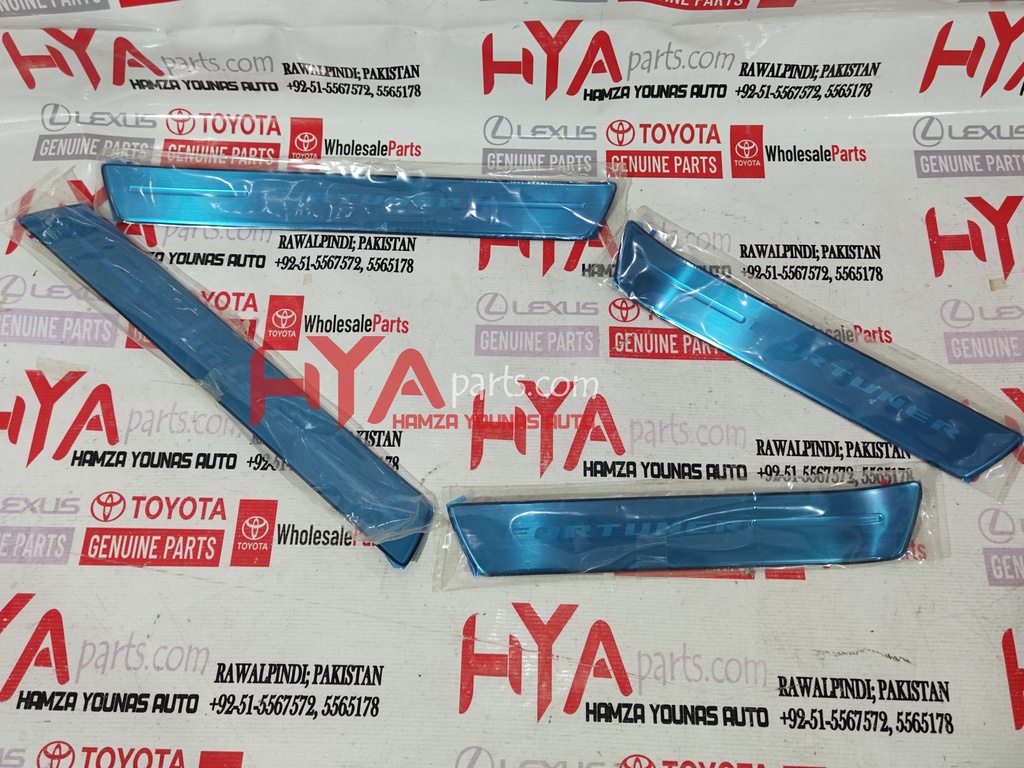 [PC382-0K005] SCUFF PLATES FORTUNER 2022 TOYOTA GENUINE