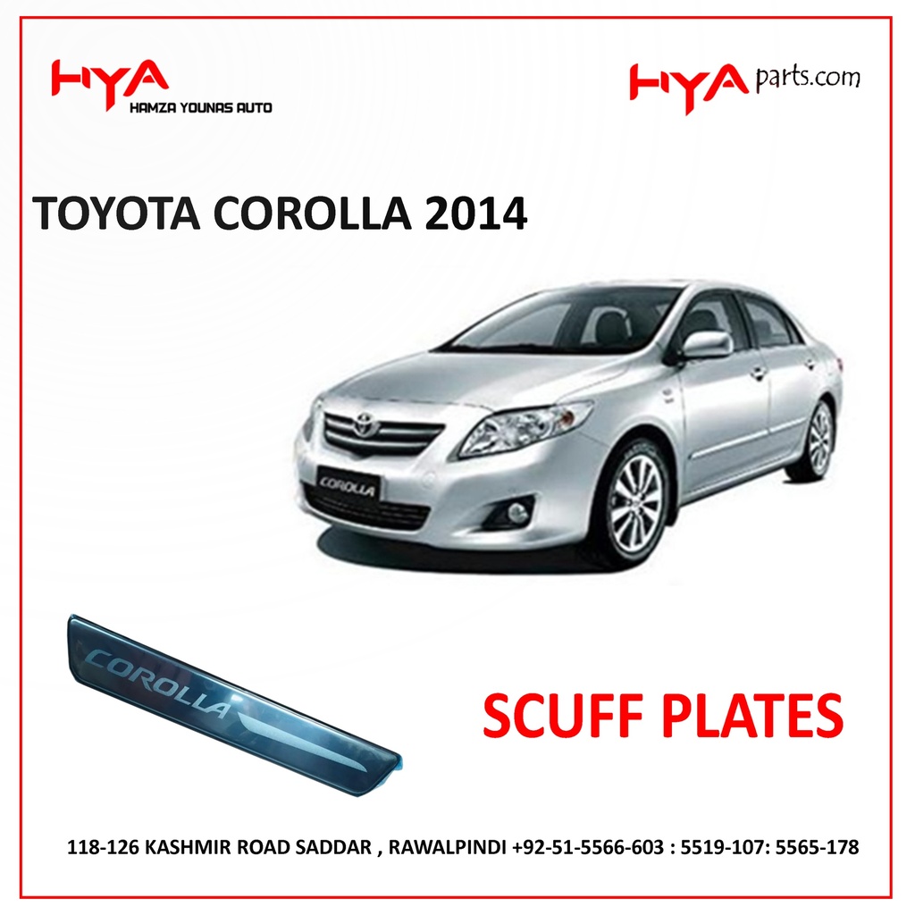 [PZ024-12011] PZ024-12011 [SCUFF PLATES COROLLA 2014 TOYOTA GENUINE]