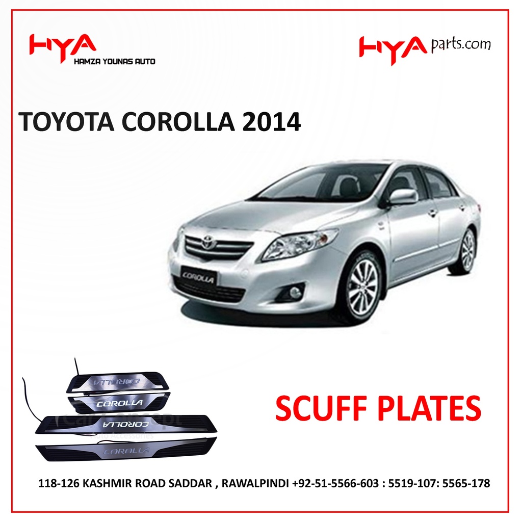 [PZ024-12012] PZ024-12012 [SCUFF PLATES COROLLA 2014 TOYOTA GENUINE LIGHT]
