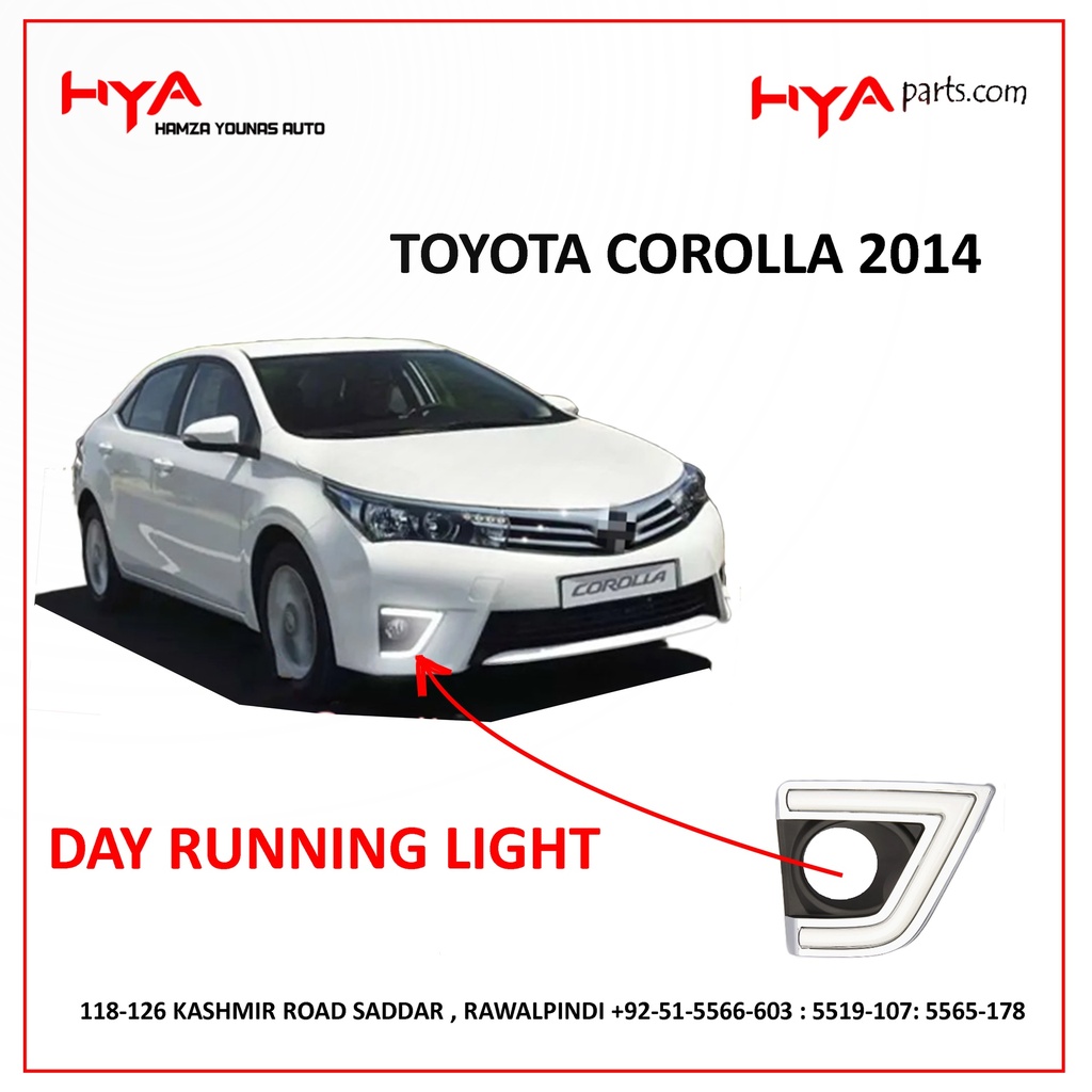 [PZ060-12014] PZ060-12014 [DAY RUNNING LIGHT COROLLA 2014]