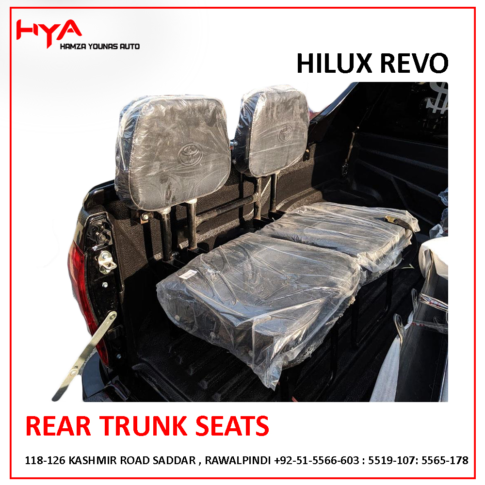 REAR TRUNK SEATS HILUX