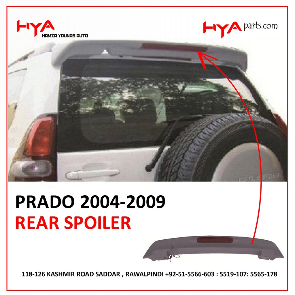 [SPOILER FJ-120] REAR SPOILER PRADO