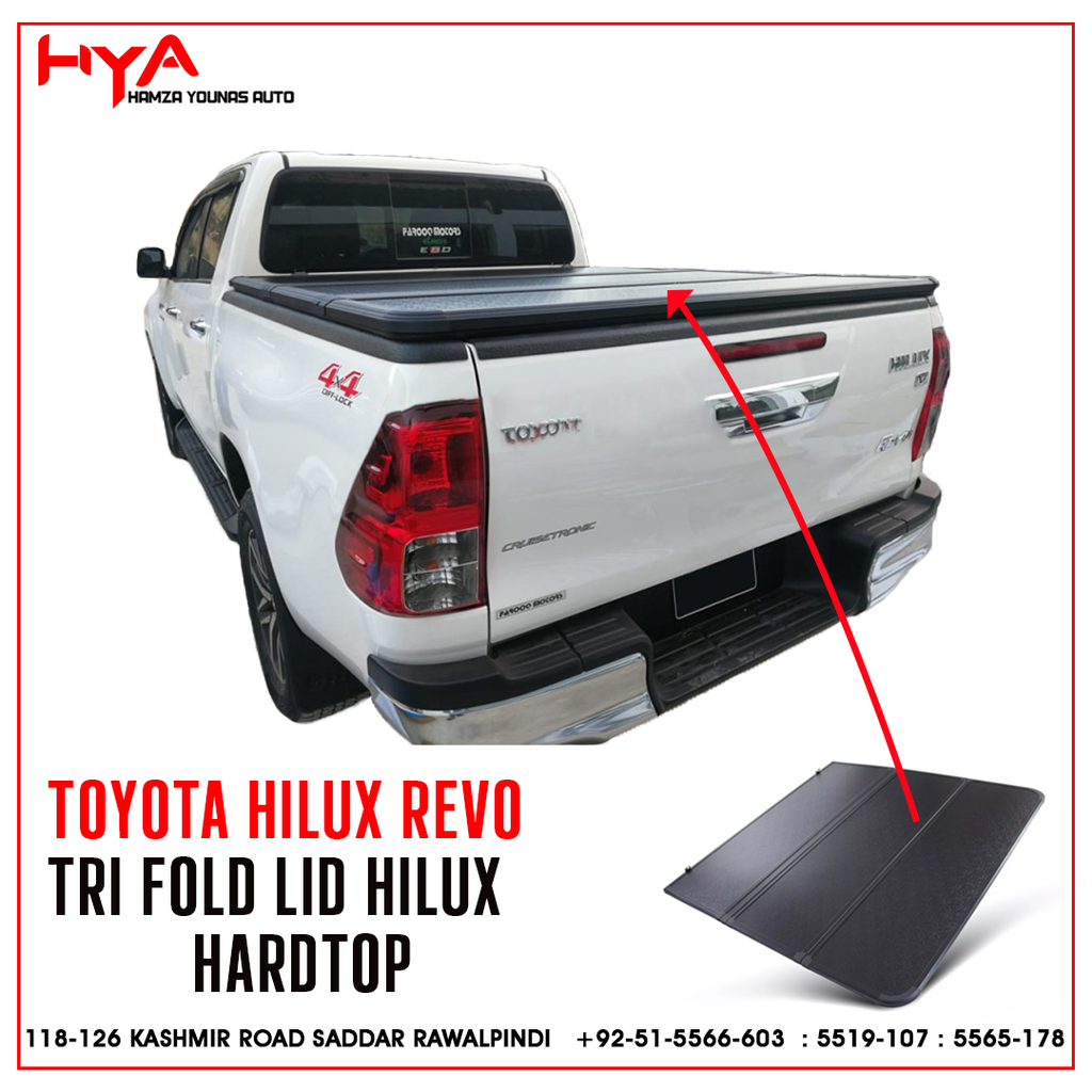 [TFL HILUX H-CH] TFL HILUX H-CH [TRI FLOD LID HILUX HARD TOP]