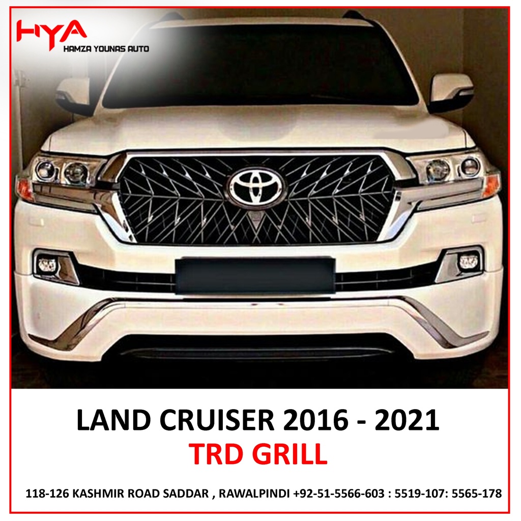 [TYG-FJ-200-16-TRD-CH] FRONT GRILL LAND CRUISER 2016 TRD STYLE