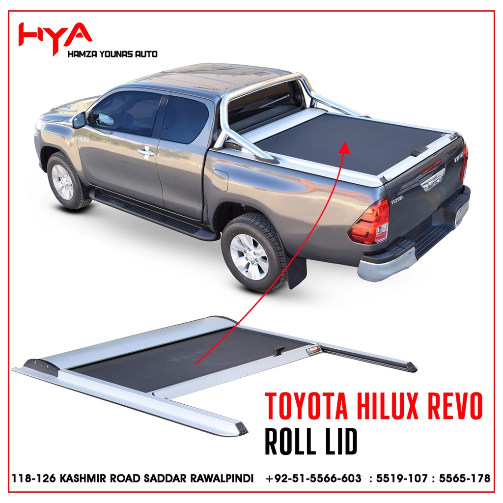 [RL REVO-CH] ROLLER LID REVO CHINA WITH OUT ROLL BAR OPTION