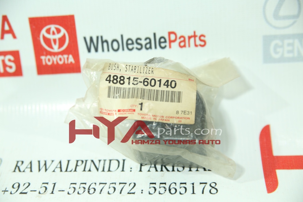 [48815-60140] BUSH, FRONT STABILIZER BAR, RH