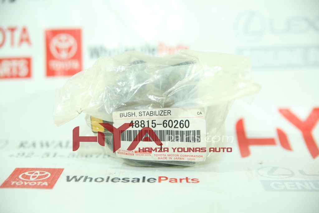 [48815-60260] BUSH, FRONT STABILIZER BAR, RH