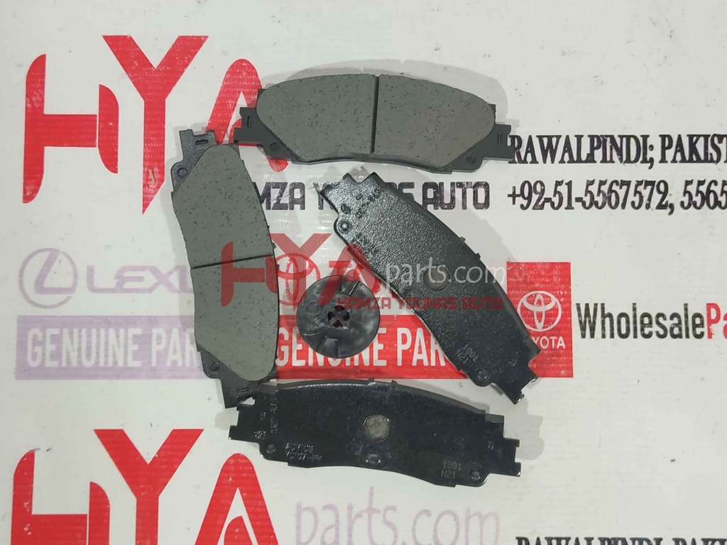 [04466-60191] PAD KIT, DISC BRAKE, REAR