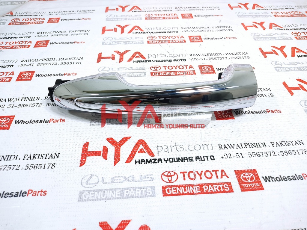 Evan-Fischer Chrome Front Driver Left Door Handle – 692100C020 692170C020 – Fits Toyota Tundra Sequoia 2007-2021