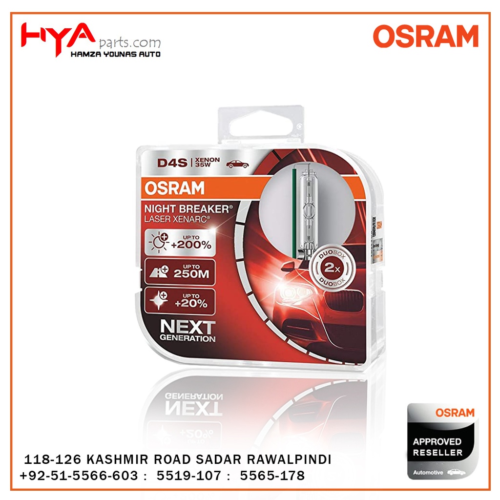 D4S BULB OSRAM NIGHT BREAKER | H Y A parts