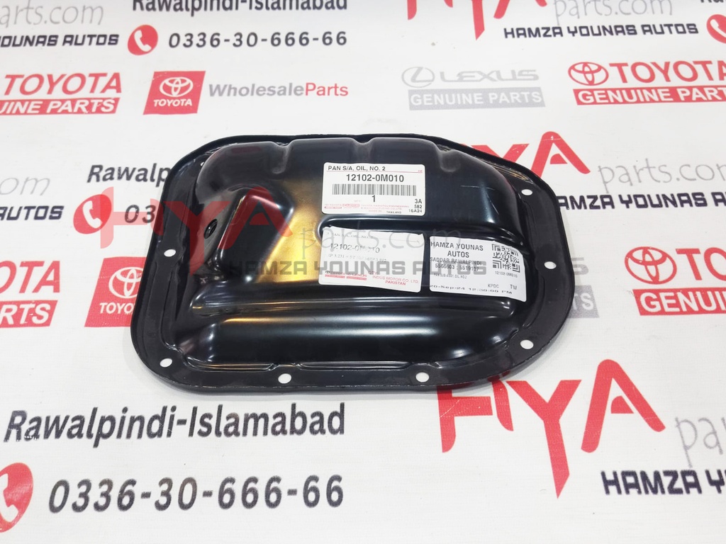 [12102-0M010] PAN SUB-ASSY, OIL, NO.2