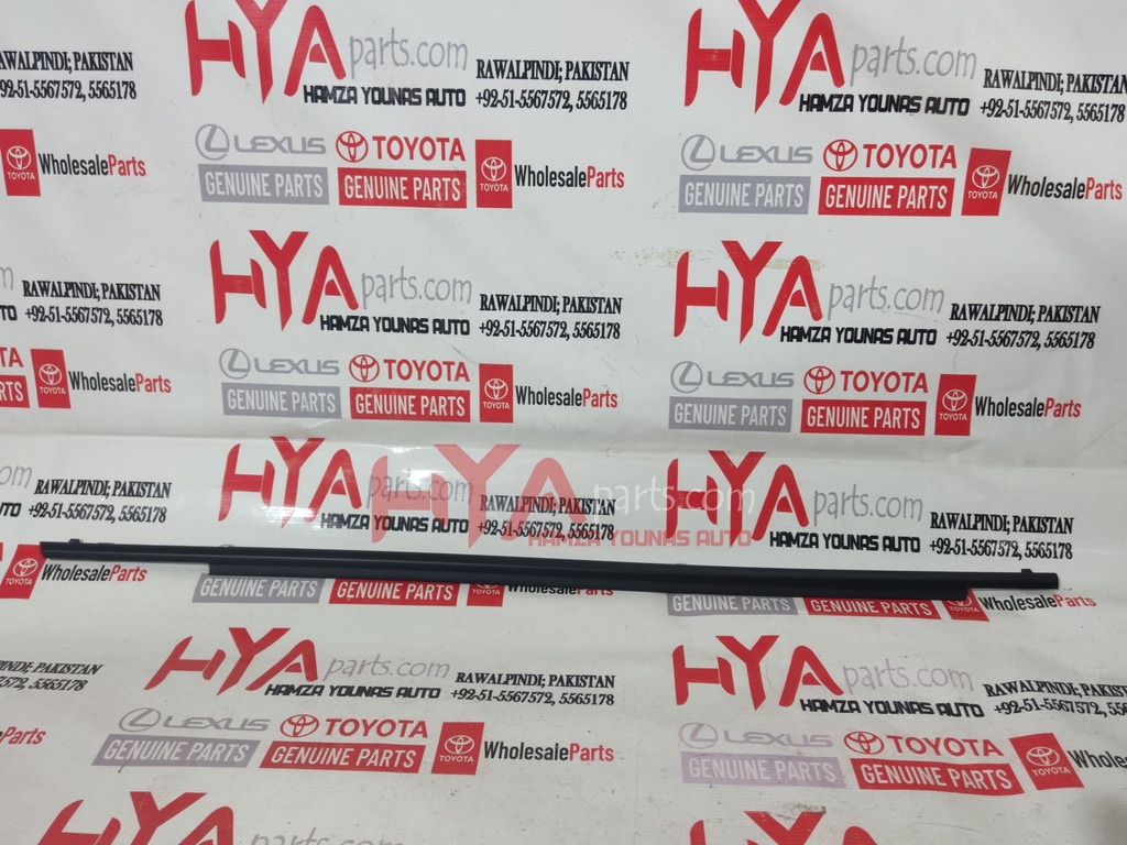 [75740-47021] MOULDING ASSY, REAR DOOR BELT, LH