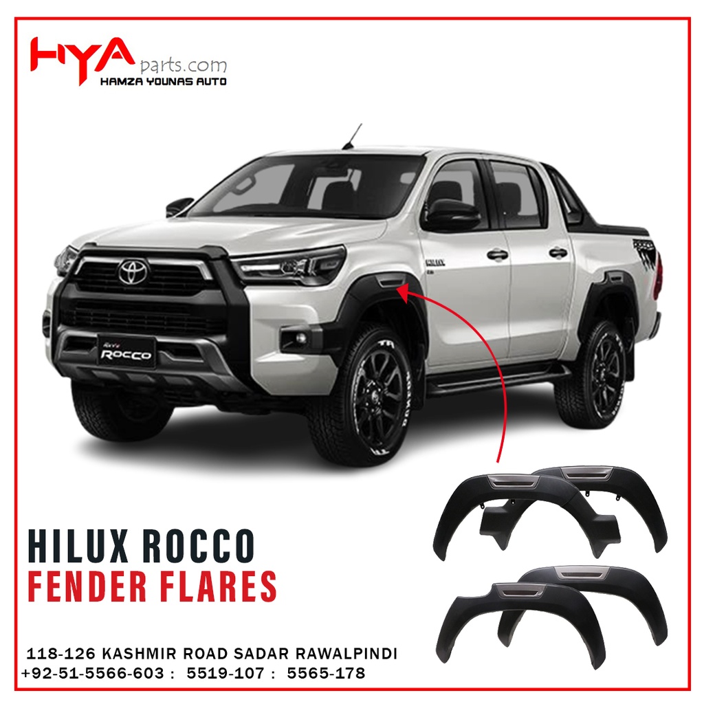 [FF ROCCO 2022-CH] FENDER FLARE ROCCO 2022