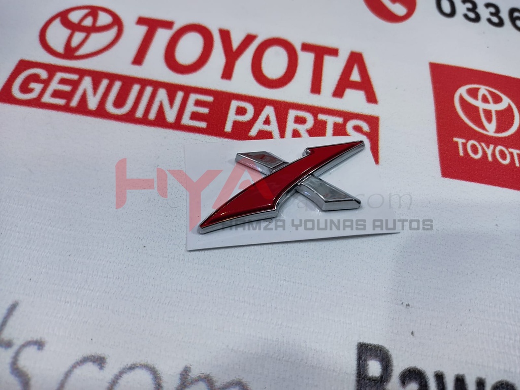 [75444-0A120-OPM] EMBLEM, GRADE VEHICLE 