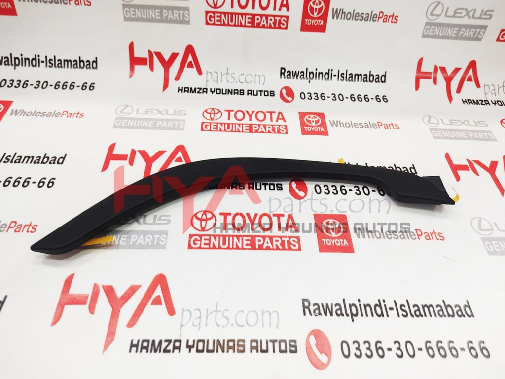 [75075-0A090-OPM] MOULDING SUB-ASSY, RR DOOR, OUTS UPR RH 