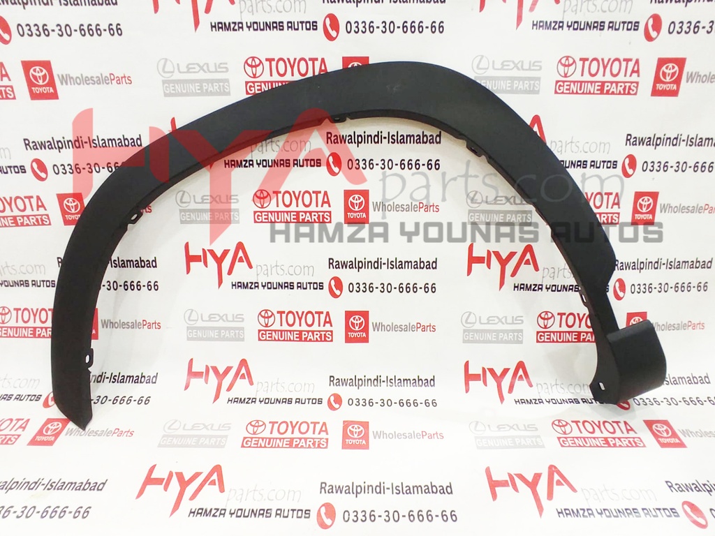[75602-0A090-OPM] MOULDING SUB-ASSY, FR FENDER, LH