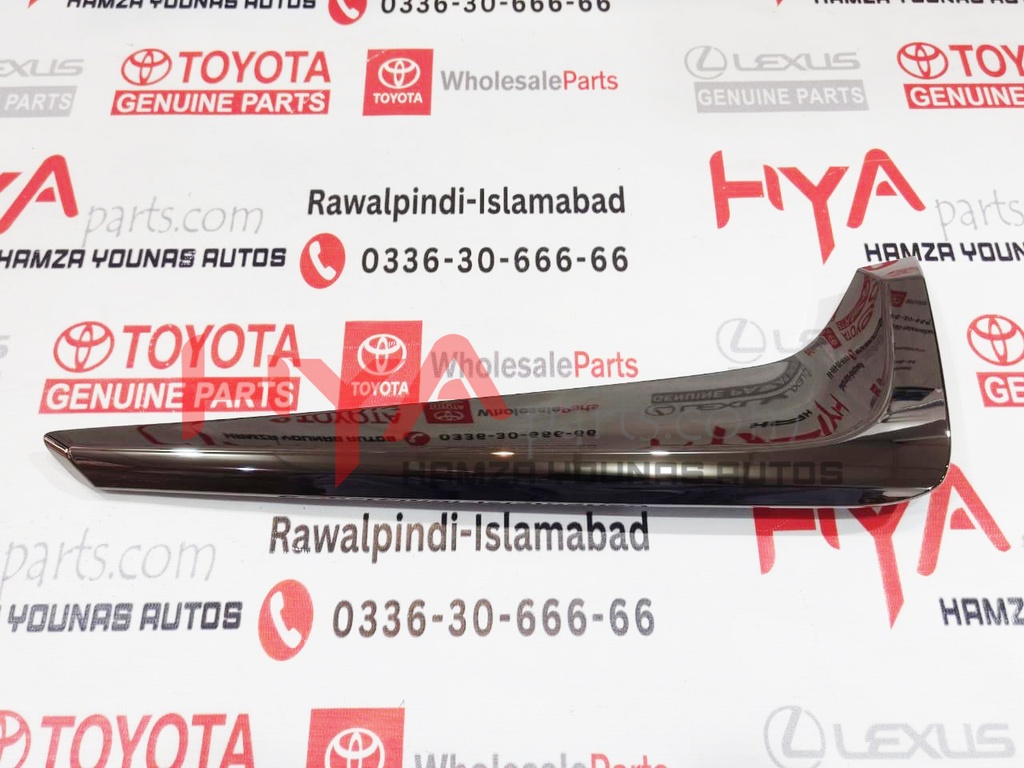[76801-60390] GARNISH SUB-ASSY, BACK DOOR, OUTSIDE RH