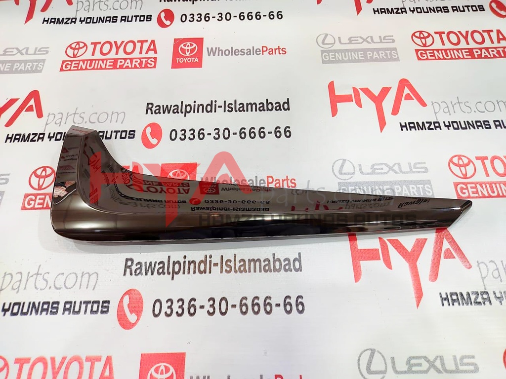 [76802-60230] GARNISH SUB-ASSY, BACK DOOR, OUTSIDE LH