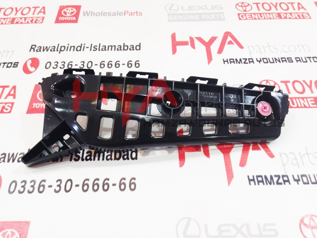 [52116-58060] SUPPORT, FRONT BUMPER SIDE, LH