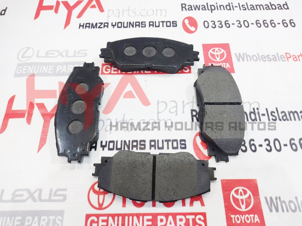 [04465-YZZT8] PAD KIT, DISC BRK FR, ECE-R90 (OLD-YZZR3