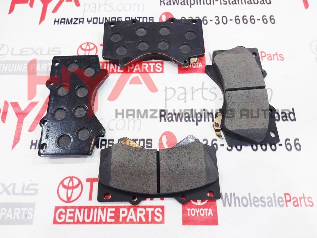 [04465-YZZU2] PAD KIT, DISC BRK FR, ECE-R90 (OLD-YZZR2