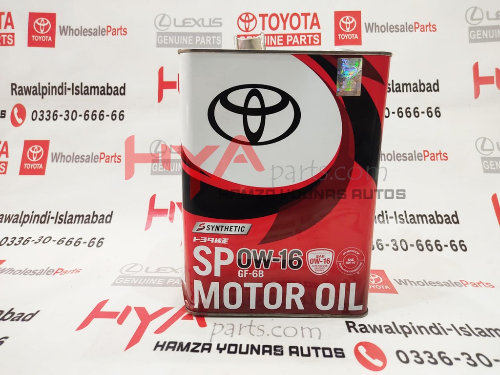 [08880-86065] ENGINE OIL SP 0W-16 4L