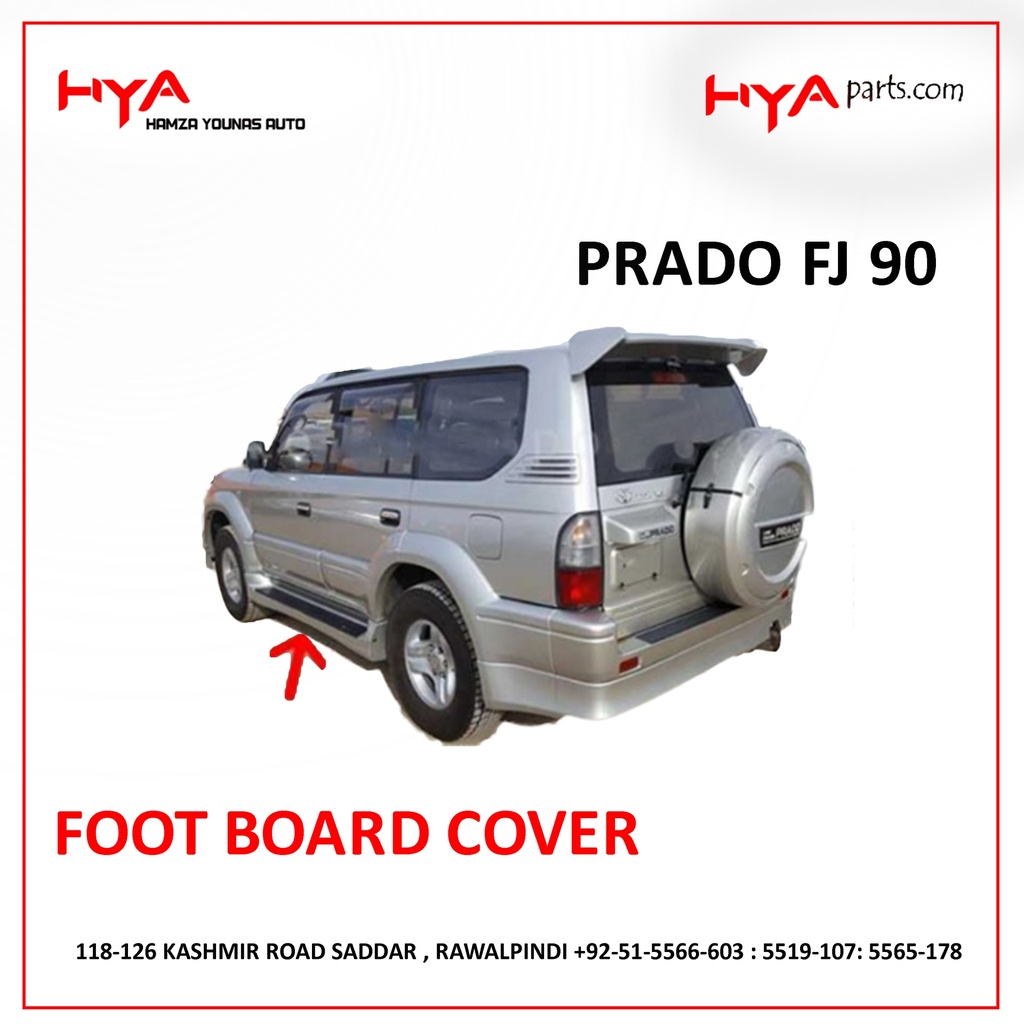 [753-FJ-90] FOOT BOARD PAD