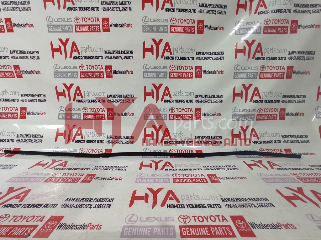 [75556-02150] MOULDING, ROOF DRIP SIDE FINISH, CENTER LH