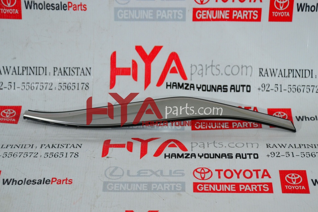 [75724-0K021] MOULDING, REAR DOOR BELT, REAR LH