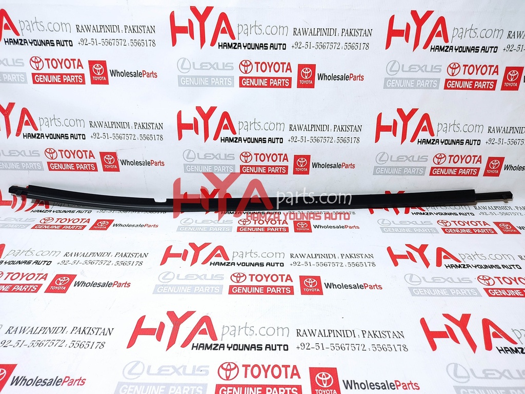 [75740-02290] MOULDING ASSY, REAR DOOR BELT, LH