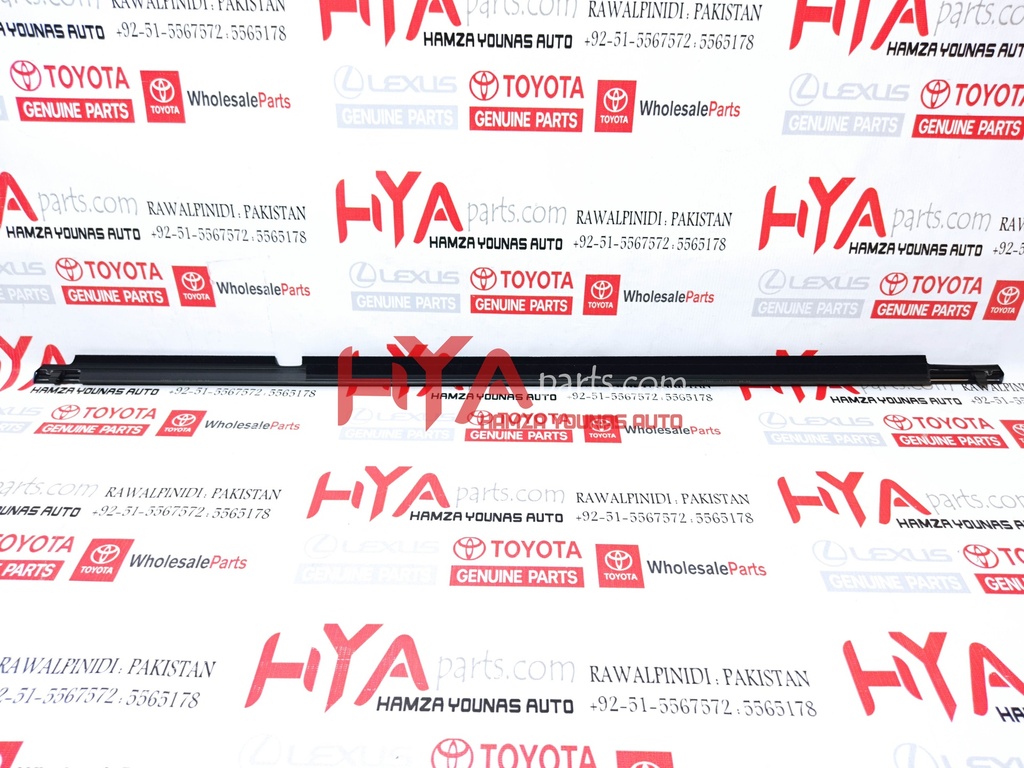[75740-12400] MOULDING ASSY, REAR DOOR BELT, LH