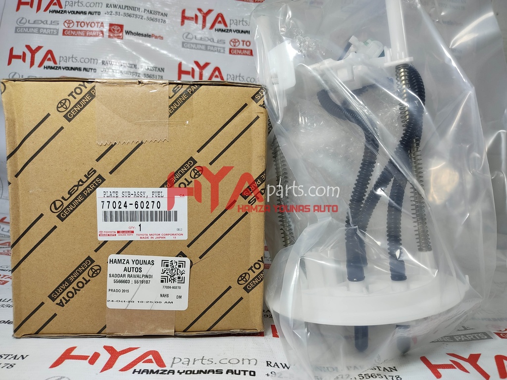 [77024-60270] PLATE SUB-ASSY, FUEL SUCTION (FUEL FILTER)