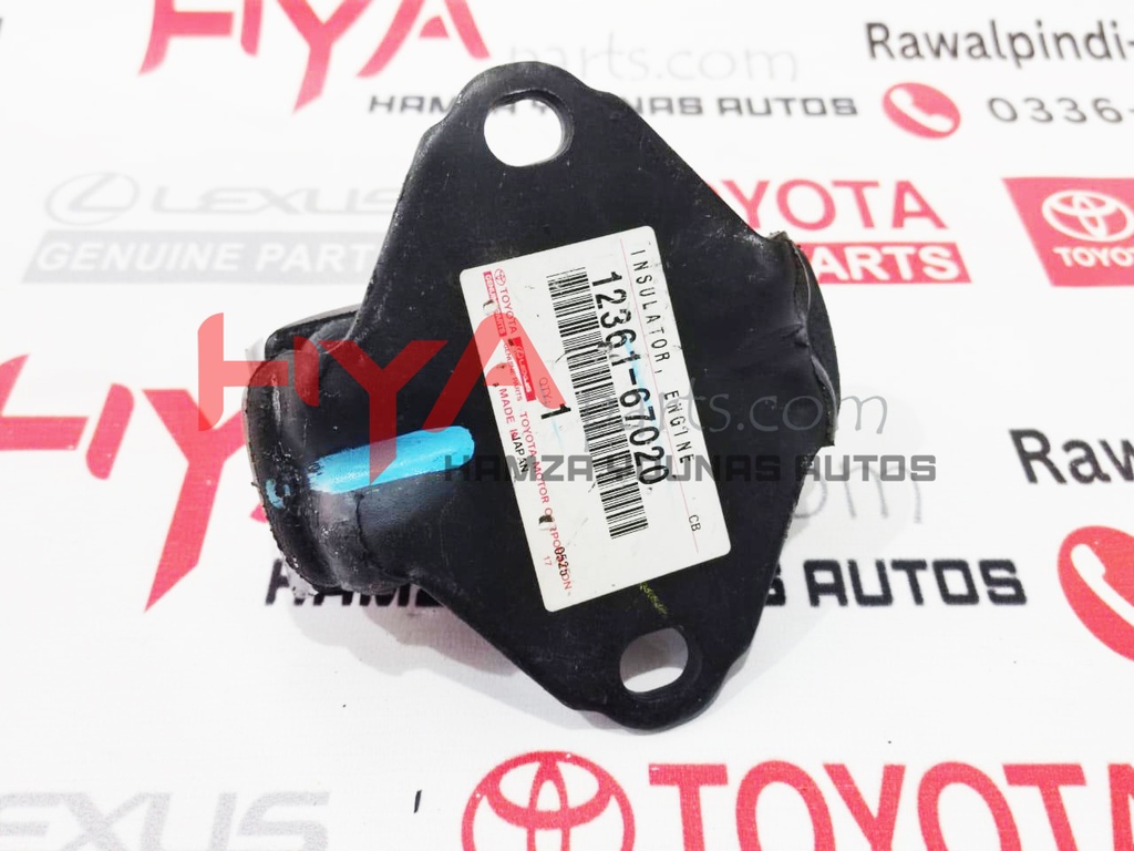 [12361-67020] INSULATOR, ENGINE MOUNTING, FRONT