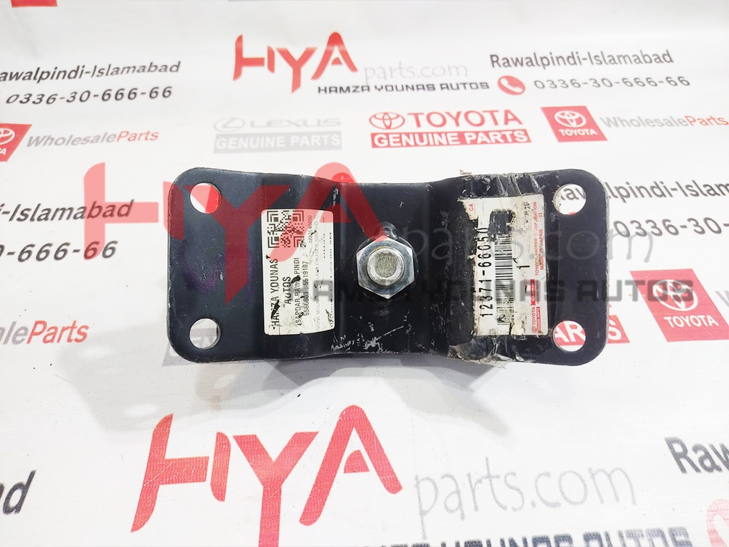 [12371-66050] INSULATOR, ENGINE MOUNTING, REAR (GEAR FOUNDATION)