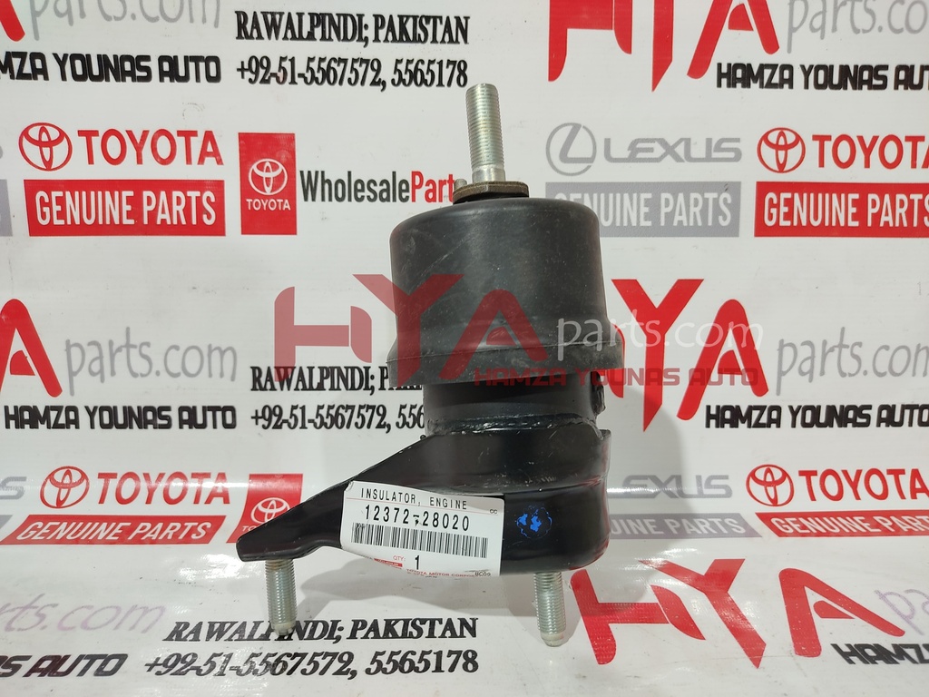 [12372-28020] INSULATOR, ENGINE MOUNTING, LH(FOR TRANSVERSE ENGINE)