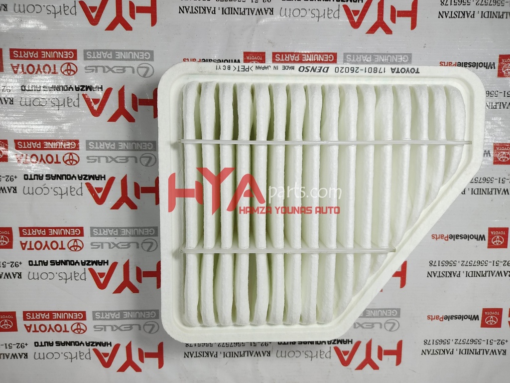 [17801-26020] ELEMENT SUB-ASSY, AIR CLEANER FILTER (AIR FILTER)