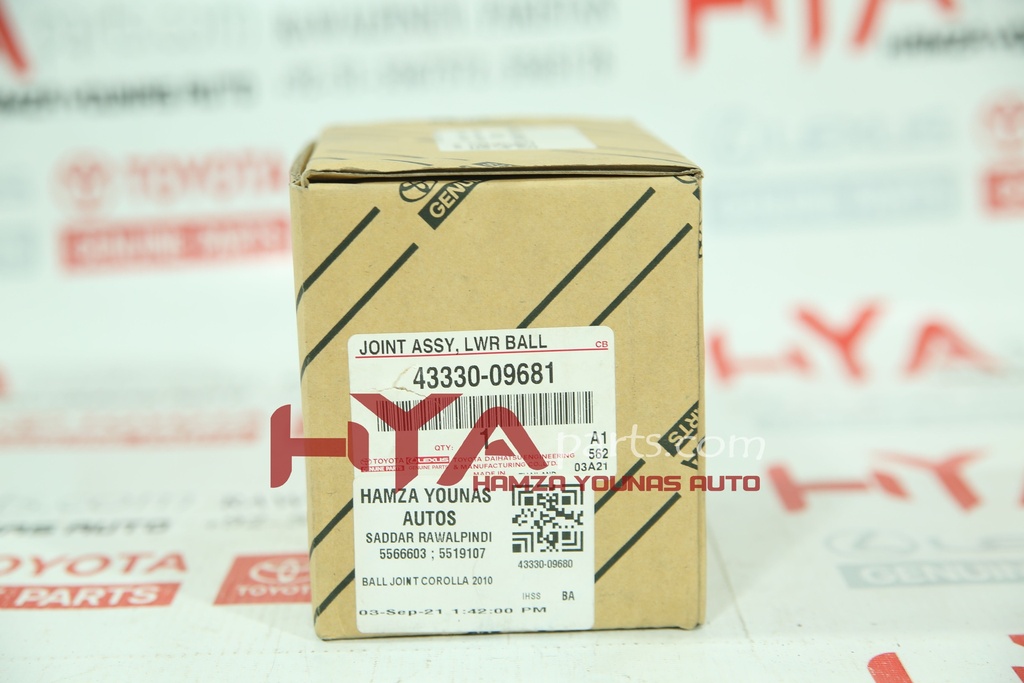 [43330-09681] JOINT ASSY LOWER BALL FRONT