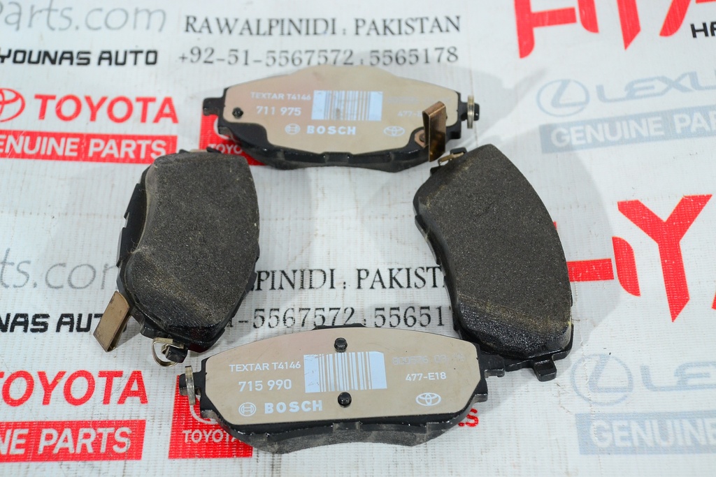 [04465-02391] PAD KIT, DISC BRAKE, FRONT