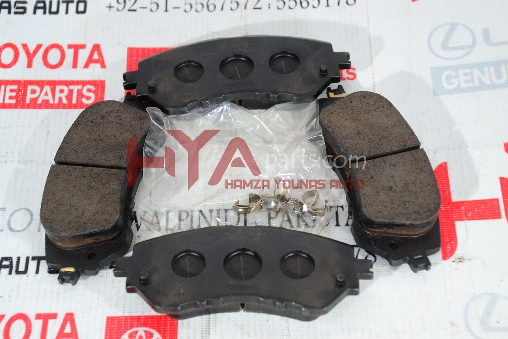 PAD KIT, DISC BRAKE, FRONT | H Y A parts